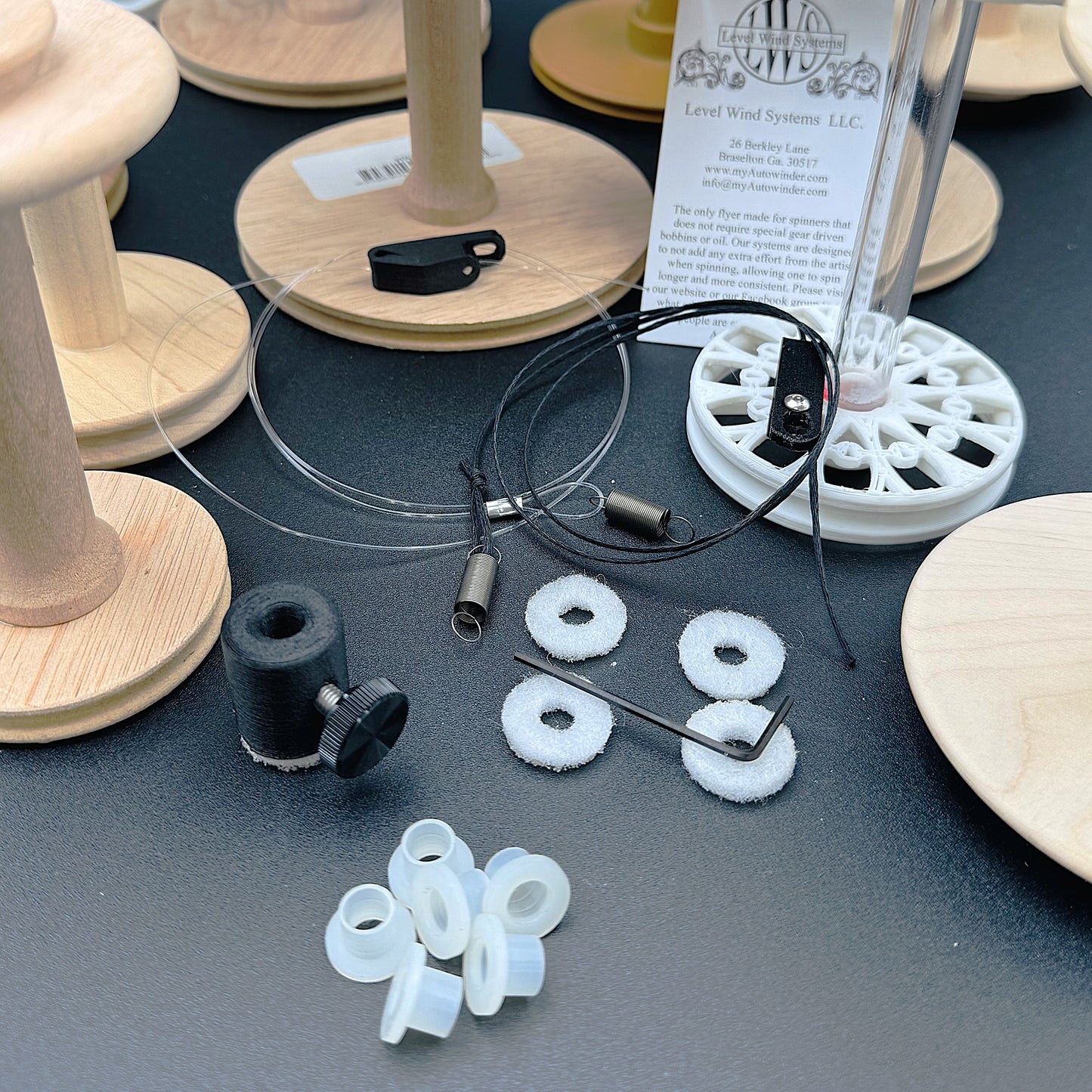 Bobbin Adapter kit (to be used with manual flyer)