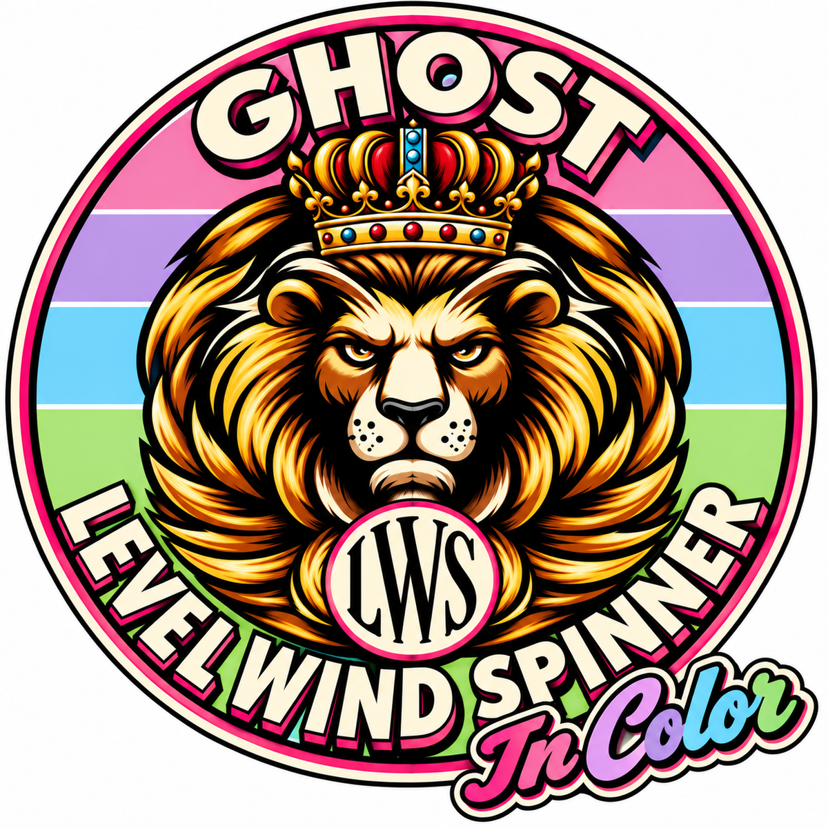 Bundle 11 Ghost in Color Electric Spinner with Manual Flyer