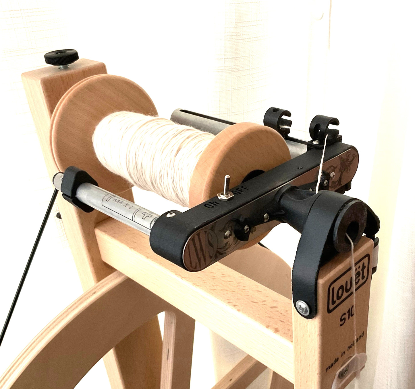 LWS Autowinder for the Louet Concept spinning wheels fits S10C (LO-LO-LO-LO)