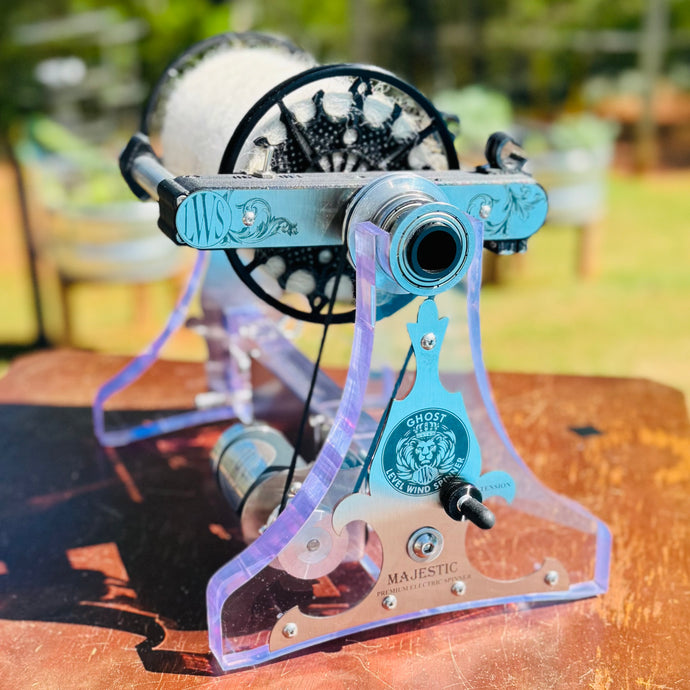 Kit 12 Ghost in Color Electric Spinner with Autowinder