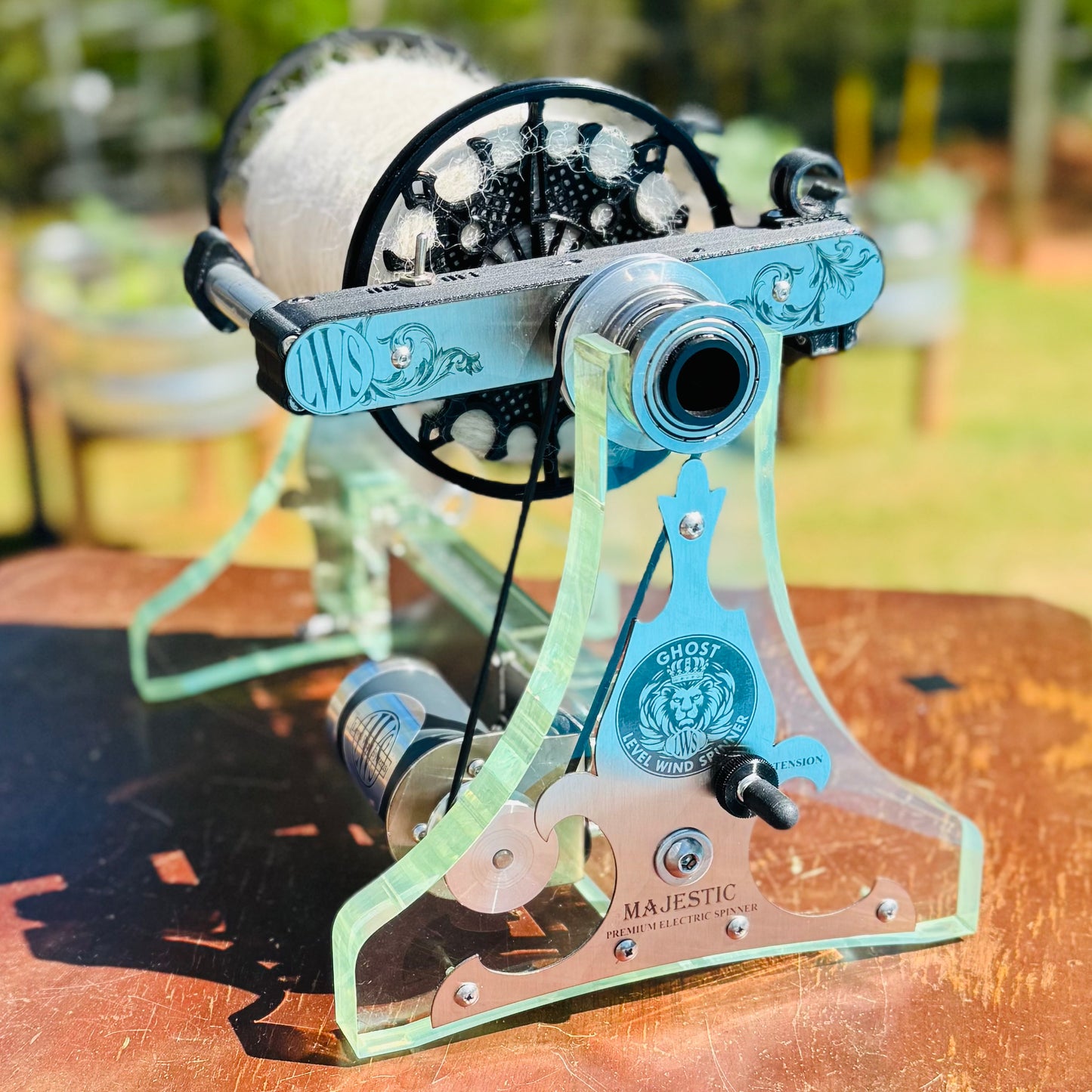 Kit 12 Ghost in Color Electric Spinner with Autowinder