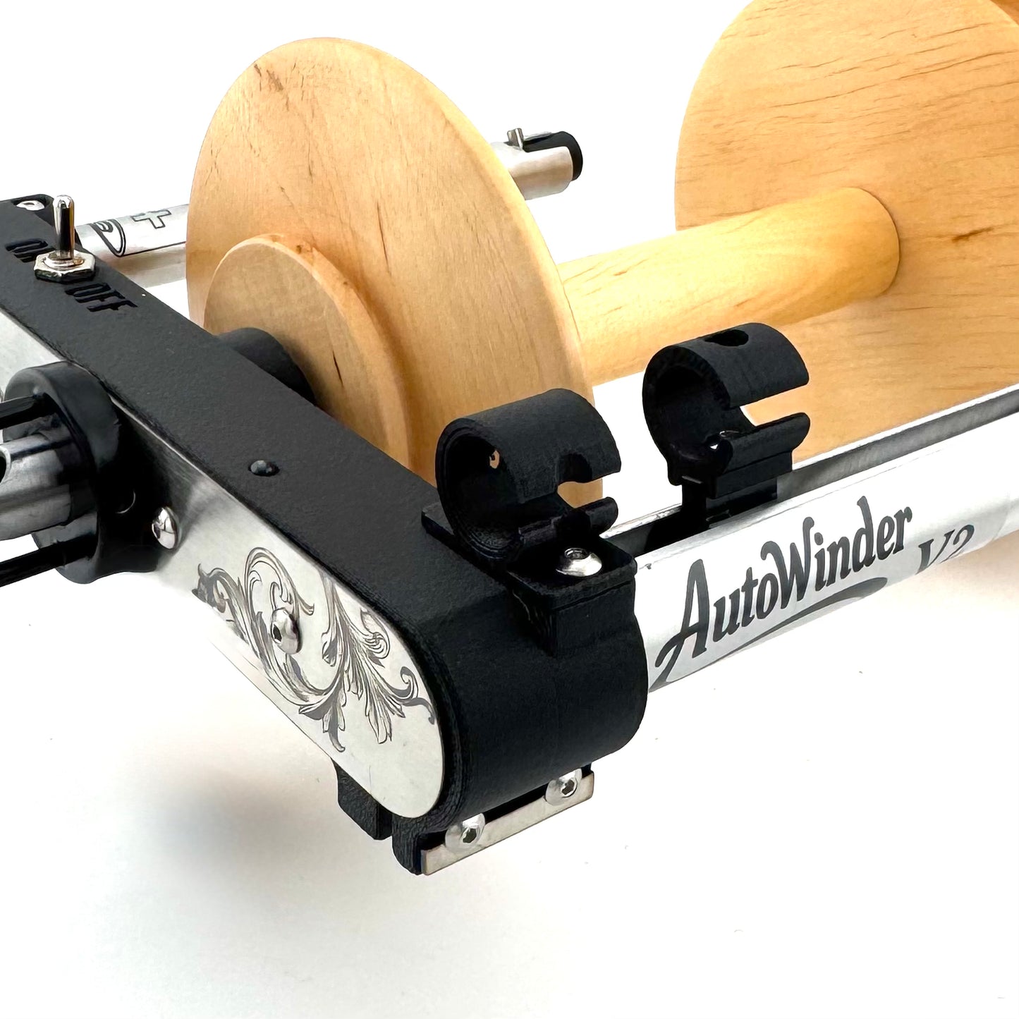 AutoWinder for Kromski Jumbo Fantasia and Sonata Encore Magnetic Flyer