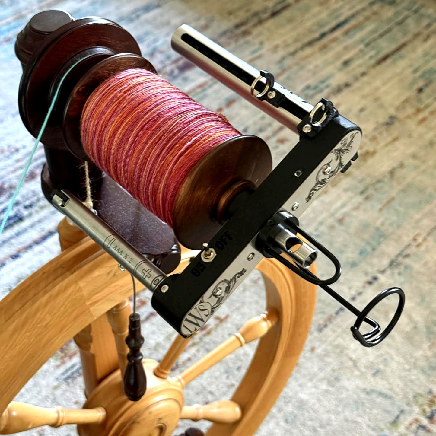 AutoWinder for Kromski Jumbo Fantasia and Sonata Encore Magnetic Flyer